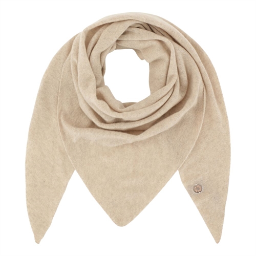 BETA STUDIOS TRIANGLE SCARF SAND MELANGE